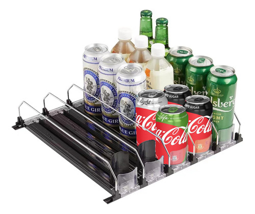 Nestled Interiors Organizador De Bebidas Para Refrigerador, 