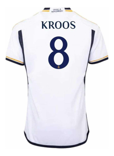 Jersey Playera Rm Local Jugador Kroos 8 S