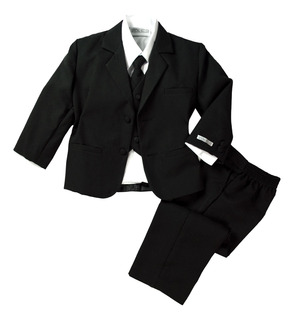 Conjunto De Traje De Vestir Negro Formal De Spring Notion Ba