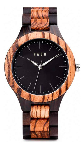 Reloj De Madera, Kinichná, Hombre, Con Caja De Madera