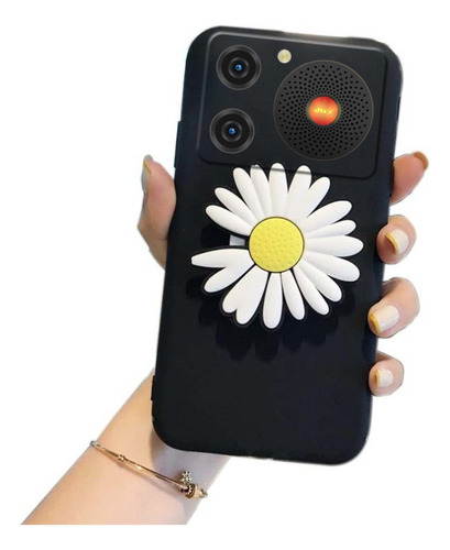 Cnn Funda For Nubia Music Suave Silicona Crisantemo