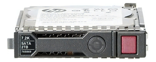 Disco Duro Hpe 2tb 6g Sata 7200rpm Sff 2.5 765455-b21 /v /v Color Plateado