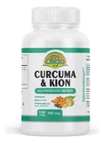 Comprar Curcuma, Kion Y Pimienta Negra 100cap X 500mg