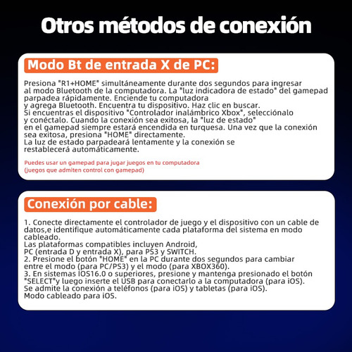 Control Joystick Inalámbrico Para Android Tableta Pc Mando
