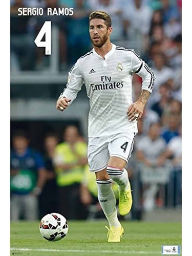 Poster Original Real Madrid Sergio Ramos 14/15 Er