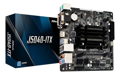 Tarjeta Madre Asrock J5040-itx Pentium J5040 Ddr4 Mini Itx
