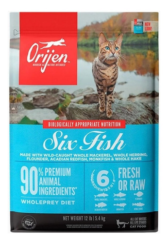 Orijen Cat Six Fish 5.4 Kg