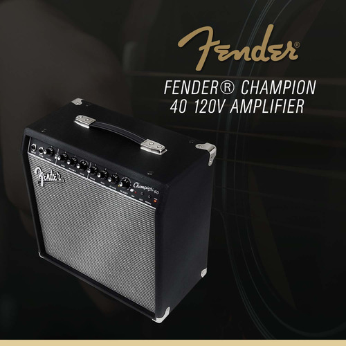 Fender Champion Combo Amplificador Guitarra Electrica 40