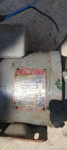 Motor De 2.5 Hp/220-110v Marca Baldor