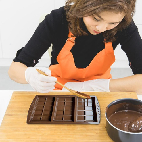 Molde De Silicona Para Chocolate Molde Para Hacer Barras De