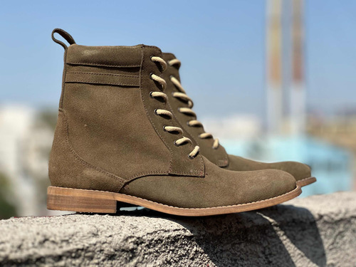 Botas Umberto Luce Verde Militar