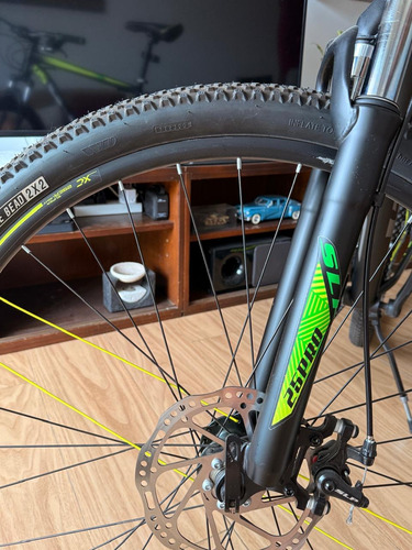 Bicicleta Slp 25 Pro R29 + Casco Negro/amarillo (Usado)