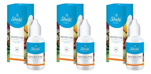 3 Pack Micro-fin Shelo (desinfectante Natural)
