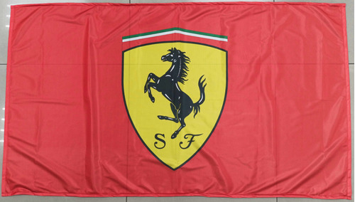 Bandeira Ferrari Oxford 150x90 Cm Escudo Poliéster Oficial