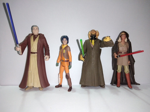 Star Wars 3.75 Maestros Jedi Guerra De Las Galaxias 