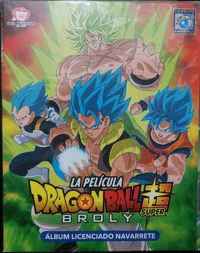 Lote De Figuras - Álbum Dragon Ball Super Broly (navarrete)