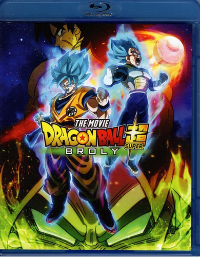 Dragon Ball Super Broly 2018 Pelicula Blu-ray + Dvd