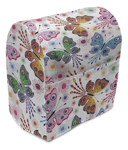 Ambesonne Funda Mezcladora De Soporte De Mariposa, Arreglo F