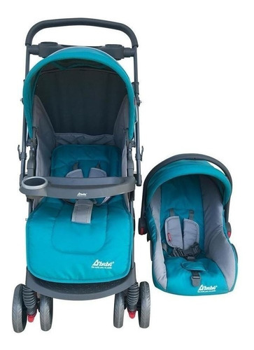 Carriola D Bebe Star Baby Mango Reversible Portabebe Color Jade