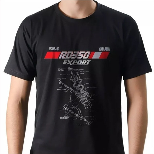 Camiseta Camisa Moto Yamaha Rd 350 Export 1989 100% Algodão