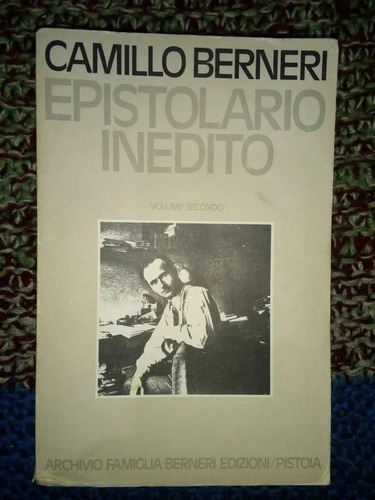 Libro Epistolario Inedito 2 Camillo Berneri