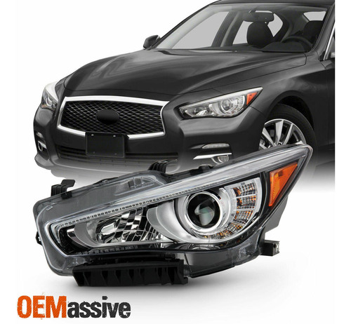 Faros Led Cromado Infiniti Q50 Perfection 2017 3.7l