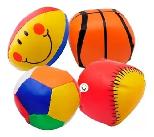 4 Pelotas Sensorial Para Bebe Calidad Regalo 