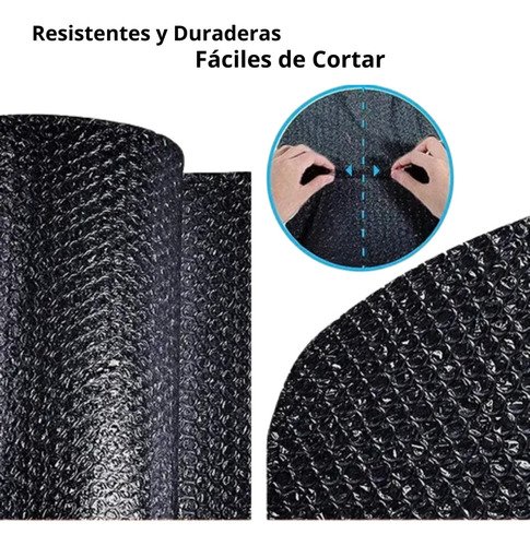 Rollo Plastico Stendy Burbujas Polietileno Pluri Bol 1mt X 50mts Resistente Mudanza Color Negro