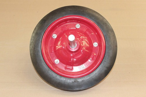 Rueda Carretilla Solida 350 X 8 Con Eje 28 Cm Mohican