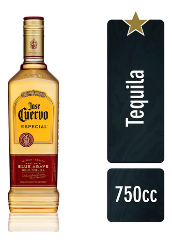 Tequila Jose Cuervo Especial Reposado Bot 750 Cc