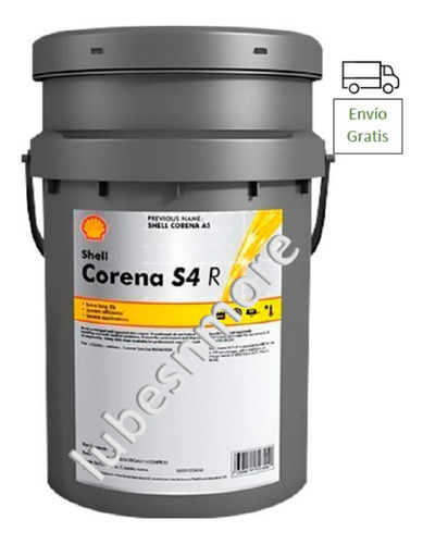 Aceite Compresor Tornillo Shell Corena S4 R 68 19l 10,000hrs