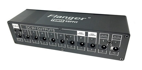 Fuente Poder Regulada Aluminio 10 Pedales Flanger