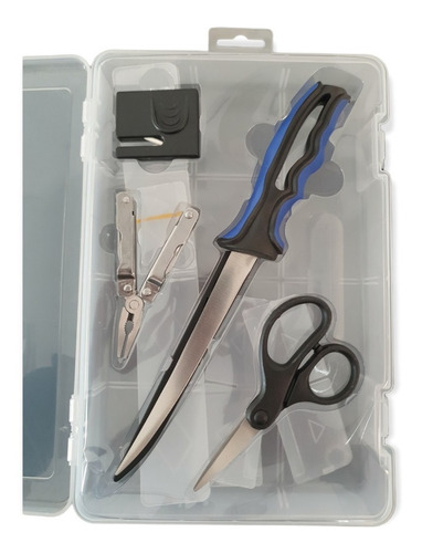 Cuchillo Filetero Storm Kit Pesca