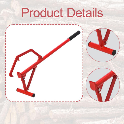 Lumberjack Log Lifter Jack De Registro De 51 Pulgadas