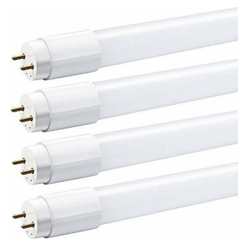 Focos Led - 4 Pack T8 Led Light Tube Bulbs, 2ft Led Nano