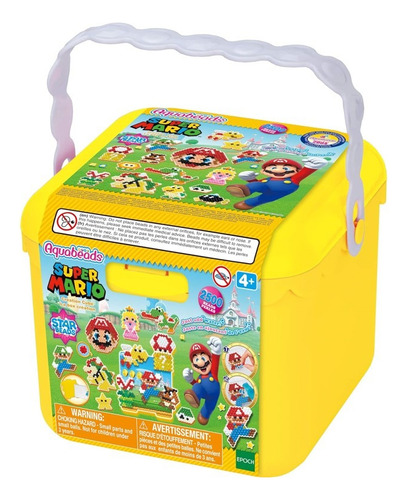 Cubo Creación De Super Mario Aquabeads, Pixel Art