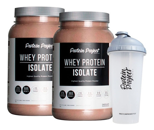 Isolate Protein Project 2 Lb X 2 Unidades + Vaso