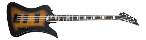 Jackson Js Series Kelly Bird Bass Js2, Tobacco Burst, Diapas