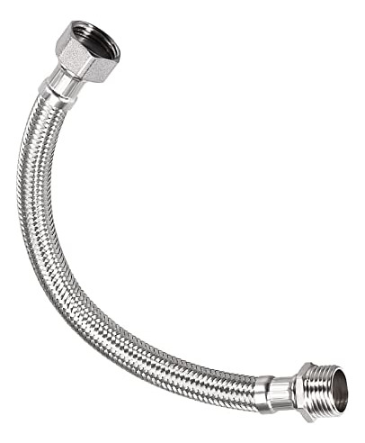 Conector De Línea De Suministro De Grifo (200 Mm), Acero Ino