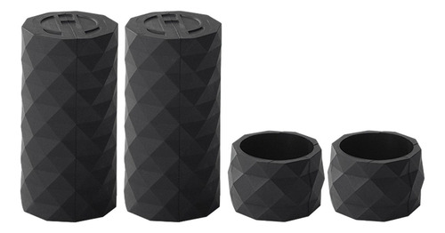 2 X 4 Uds Cintas Para Manillar De Bicicleta Funda Para Negro