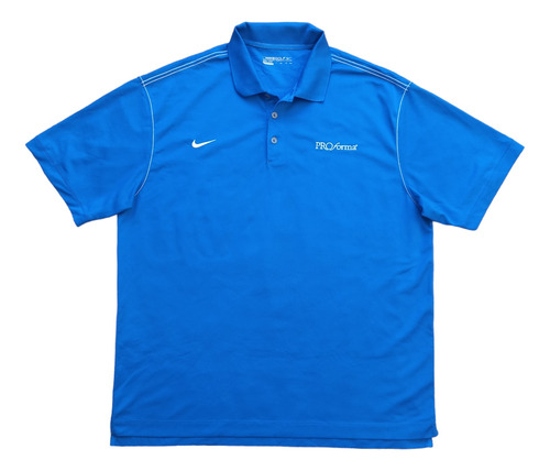 Remera Chomba Deportiva Golf Azul Hombre Nike