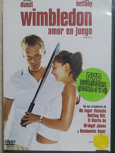 Pelicula Wimbledon Amor  En Juego Dvd  Romance 