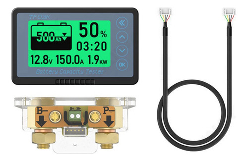 Medidor De Culombios Tf03k, Indicador De Capacidad De Baterí