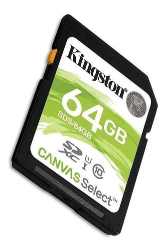 Cartão de memória Kingston SDS Canvas Select 64GB