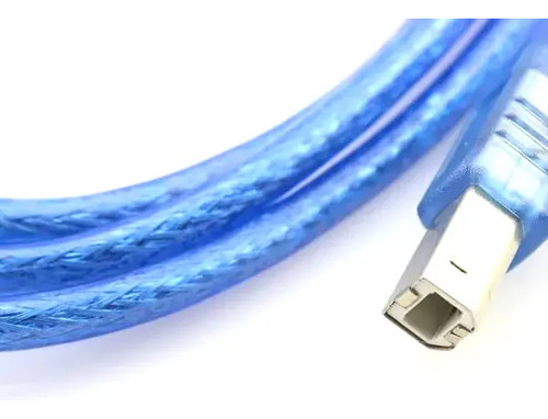 Cabo Usb Tipo A B 3 Metros Para Arduino Uno Mega Impressora