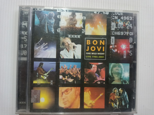 Cd Bon Jovi One Wild Night Original 