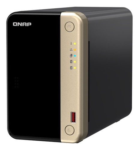 Servidor Nas Qnap Intel Celeron N5095 4 Core 2.9ghz 2 Bahías Multicolor