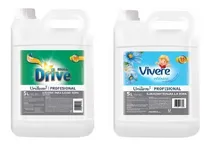 Comprar Jabon Liquido Drive X 5 L + Suavizante Vivere X 5 L 