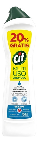  Multiuso Cremoso Cif Original 450ml 