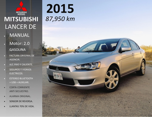 Mitsubishi Lancer 2.0 De L4 Man At